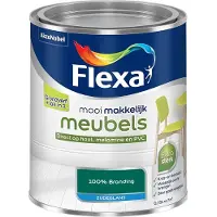 Flexa - Mooi Makkelijk Meubels Zijdeglans - 100% Branding - Mengverf - 750 Ml