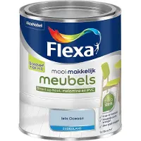 Flexa - Mooi Makkelijk Meubels Zijdeglans - Iets Oceaan - Mengverf - 750 Ml