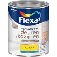 Flexa - Mooi Makkelijk Deuren & Kozijnen Zijdeglans - Puur Sorbet - Mengverf - 750 Ml