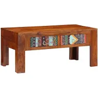 vidaXL Salontafel 90x50x40 cm massief acaciahout