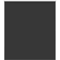 vidaXL Rolgordijn verduisterend 135x150 cm stofbreedte 131,6 cm zwart