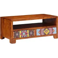 vidaXL Salontafel 90x50x40 cm massief acaciahout