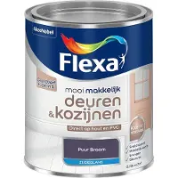 Flexa - Mooi Makkelijk Deuren & Kozijnen Zijdeglans - Puur Braam - Mengverf - 750 Ml