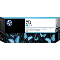 HP Inktcartridge 745 (F9K03A) Cyaan Hoge capaciteit