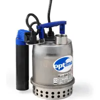 Ebara Optima MS – Dompelpomp RVS – 250W – 9.000 l/u – Opvoerhoogte 7m – met buisvlotter