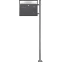 ML-Design Brievenbus Scott | ML-Design rvs zwart 36x40x16 cm brievenbussen | NADUVI
