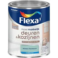 Flexa - Mooi Makkelijk Deuren & Kozijnen Zijdeglans - Midden Palmboom - Mengverf - 750 Ml