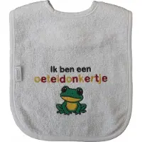 Funnies Witte slab met "Ik ben een Oeteldonkertje" - carnaval, den bosch, 's hertogenbosch, feest, brabant, oeteldonk, feestje