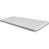 DREAMEA Matras – 80 x 190 cm – Kern van schuim met afneembare tijk – 10 cm dik – NASUS van YSMÉE L 190 cm x H 10 cm x D 80 cm