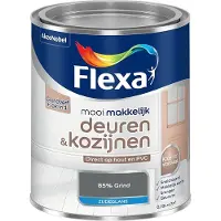 Flexa - Mooi Makkelijk Deuren & Kozijnen Zijdeglans - 85% Grind - Mengverf - 750 Ml