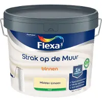 Flexa - Strak Op De Muur Binnen Mat - Midden Limoen - Mengverf - 10 L