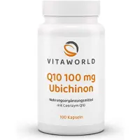 Vitaworld Q10 100 mg ubichinon (ubiquinon) 100 capsules