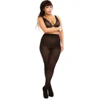 Glamory Biggi Big Control - Panty - 40 den - maat 2XL (52-54) - zwart