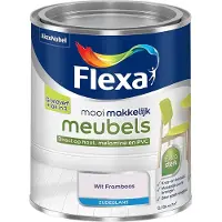 Flexa - Mooi Makkelijk Meubels Zijdeglans - Wit Framboos - Mengverf - 750 Ml