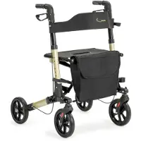 Hulpmiddeldiscounter.nl rollator opvouwbaar city champagne