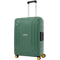 Carryon Steward TSA Reiskoffer 70 liter - 65cm Middenmaat Koffer met kliksloten - Groen