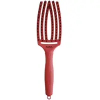 Olivia Garden Finger Brush Care Iconic Boar & Nylon Red Confidence