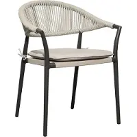 Your Own Living Casino Diningstoel - Ash grey/Antraciet