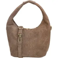 Charm London Handtasje / Schoudertasje Anna Donkertaupe