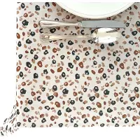 Bink Bedding Tafelkleed - Tafelzeil Leopard - Acryl gecoat Katoen 500 x 145 cm - afneembaar - wasbaar - feest - feestdecoratie - kinderfeestje - verjaardag - buiten eten - panterprint - dierenprint