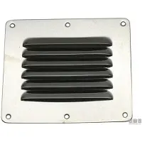 BREG Ventilatierooster RVS - 127 x 115 mm