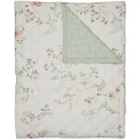 Pip studio Kili Flower Quilt - Wit 270x260 cm