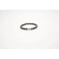 Josh Heren Armband met Natuursteen Bruin | 09313-BRA