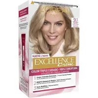 L'Oréal Excellence Crème Verf #9.1–licht Licht Asblond 192 ml
