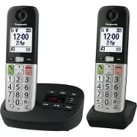 Panasonic KX-TGU432EXB Zwart/Zilver