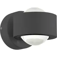 Eglo Led wandlamp Ono 2 Up - Down zwart