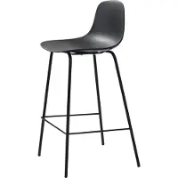 Fonq Keen Barkruk H 67,5 cm - Zwart