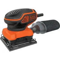 Black & Decker KA450 220W 1/4 vel Vlakschuurmachine | 1x Schuurgaas | Stofopvangzak - KA450-QS