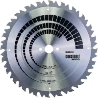 Bosch Accesorios CIRKZB CONSTR. WOOD T ST 350X30X3,2 24T WZ