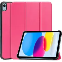 IMoshion Trifold Bookcase voor de Apple iPad 11 (2025) 11 inch A16 / iPad 10 (2022) 10.9 inch - Pink