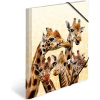 Herma Elastomappen A3 PP Giraffenvriendjes