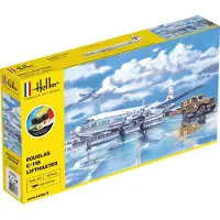 Heller Modelbouwpakket Militaire voertuigen - 56317 C-118 LIFTMASTER Plane - Starter Kit Plastic - 1:72 - Modelbouw