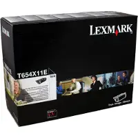 Lexmark Toner T654X11E Zwart Extra hoge capaciteit