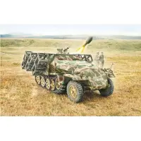 Italeri Modelbouwpakket Militaire voertuigen - 7080 Sd.Kfz.251/1 Wurfrahmen Stuka zu Fuss Plastic - 1:72 - Modelbouw