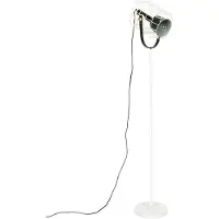 Trendmöbel24 Vloerlamp Cage White