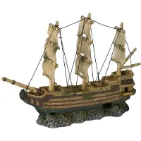 Ebi Aqua Della Spookschip 2 (Decoratie, Andere objecten), Aquarium decoratie
