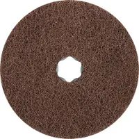 PFERD Schuurmiddelen, Schuurschijf COMLICK zachte vliesschijf CC Ø 125 mm A 180 voor reiniging & satineren voor haakse (A 180)