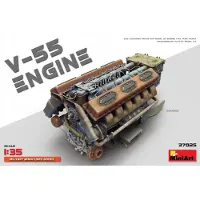 MiniArt 1:35 MiniArt 37025 V-55 Tank Engine Plastic Modelbouwpakket