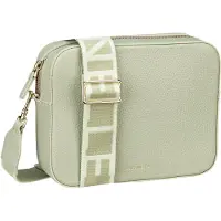 Coccinelle Groene Leren Handtas