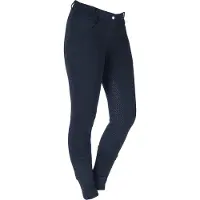 Horka paardrijbroek D Annika dames katoen/siliconen navy