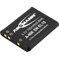 Ansmann A-Nik EN-EL19 oplaadbare batterij/accu Lithium-Ion (Li-Ion) 700 mAh 3,7 V