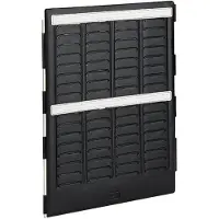 Nobo T-kaart 1,5 miniplanner binnenblad (4 panelen, 17 sleuven)