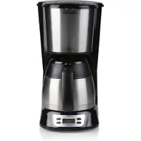 Domo DO709K Koffiezetapparaat met thermoskan - 1L - Timer - RVS