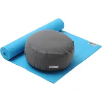 Yogistar Yoga-Set Starter Edition - Meditatie (Yoga mat + meditatiekussen) turquoise Fitness-set YOGISTAR