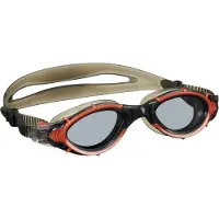 Beco zwembril Norfolk unisex polycarbonaat rood/zwart
