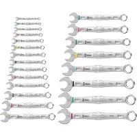 Wera 05020232001 22-delige 6003 Joker 22 Set 1 Ringsteeksleutelset In Etui - 5.5-32mm
